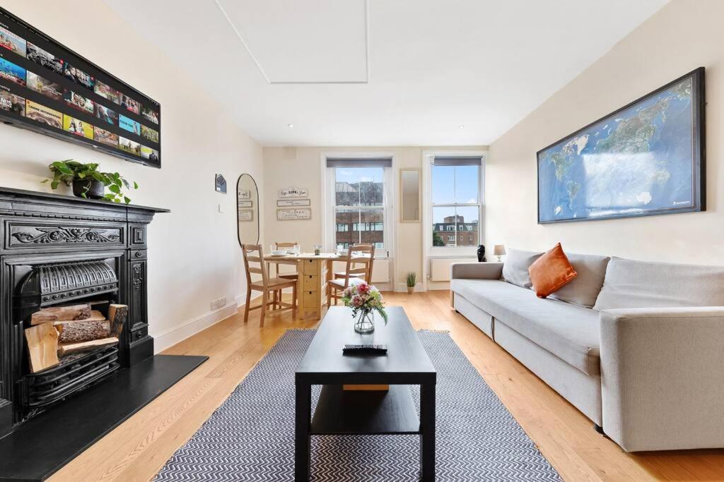Spacious Sleep 11 With Terrace In Earls Court Ec99 Лондон Экстерьер фото
