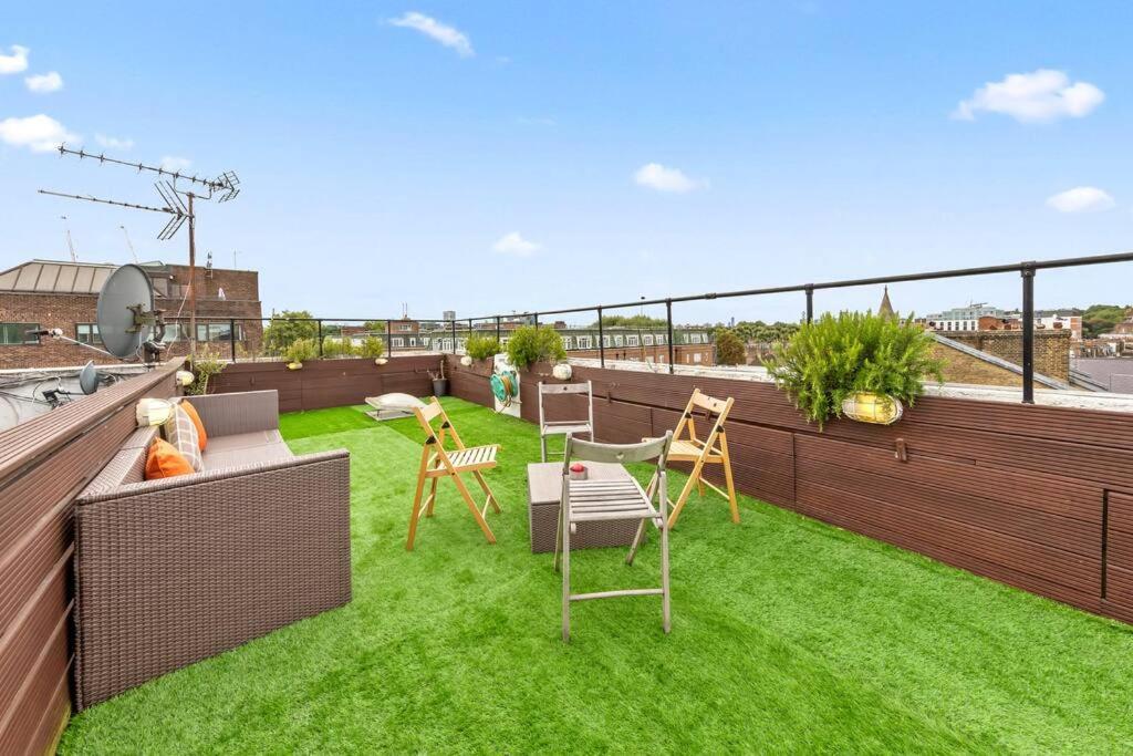 Spacious Sleep 11 With Terrace In Earls Court Ec99 Лондон Экстерьер фото